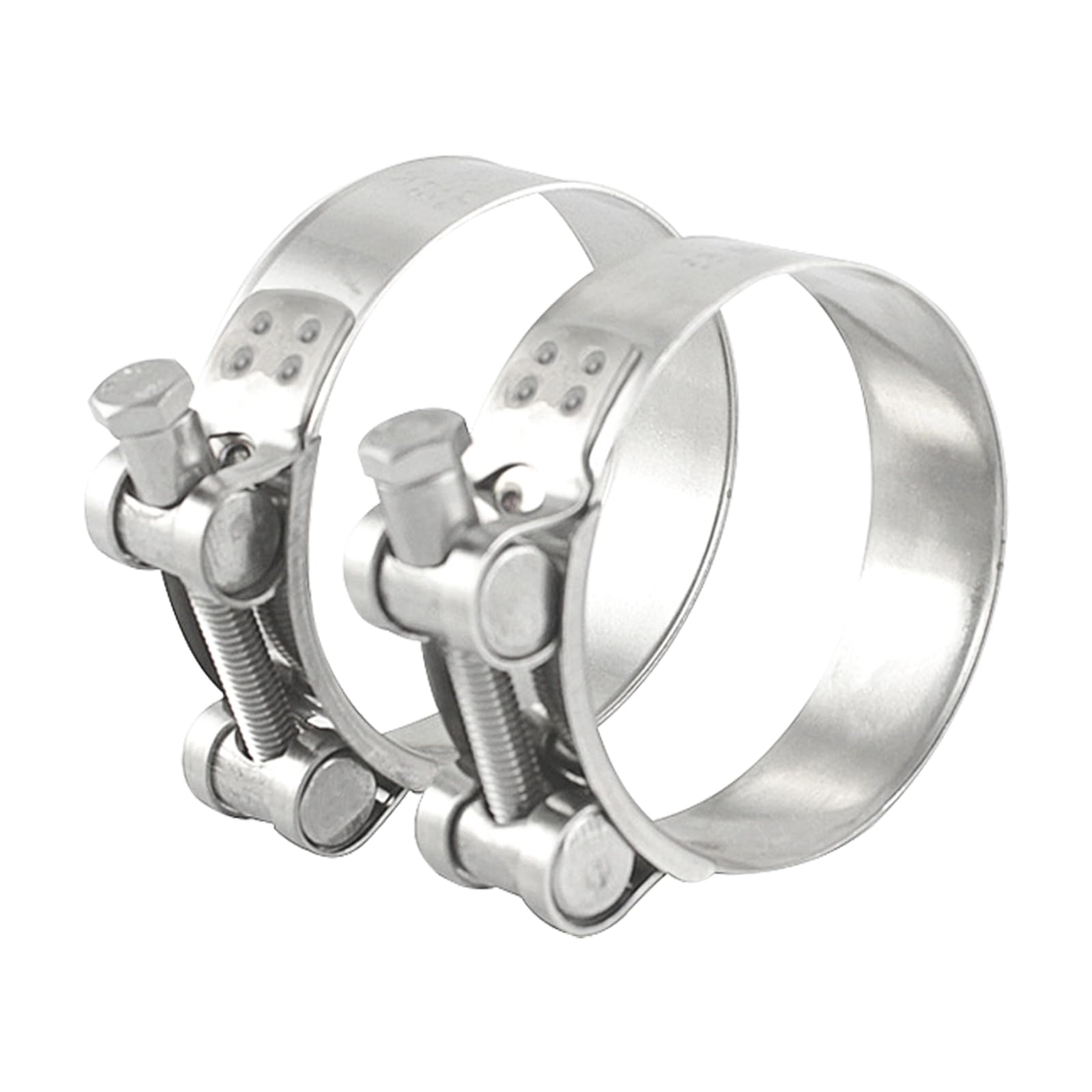 WLICCHS Stainless Steel Exhaust Clamp, 74-79mm, Heavy-Duty, Motorcycle, Car, Industrial Use