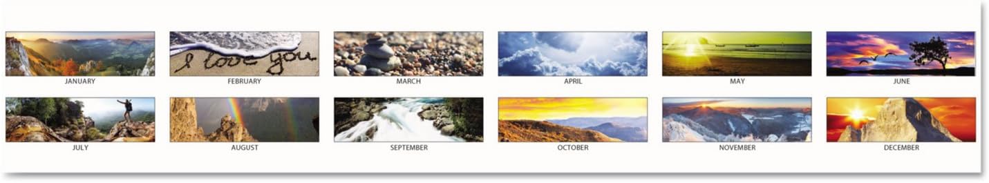 House of Doolittle 2018 Monthly Desk Pad Calendar, Motivational, 22 x 17 Inches, January - December (HOD175-18)