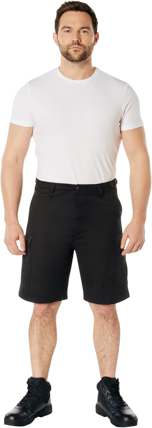 Rothco Rip-Stop BDU Shorts – Rugged Tactical Outdoor Hiking Camping Comfortable Cargos
