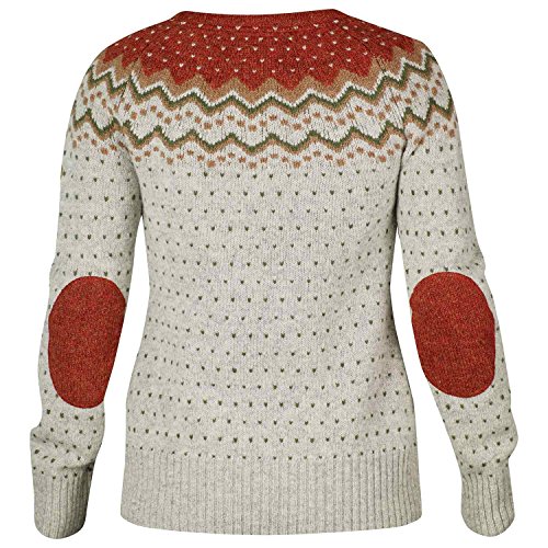 Fjällräven Damen Sweater Övik Knit, Glacier Green, S, 89941-646