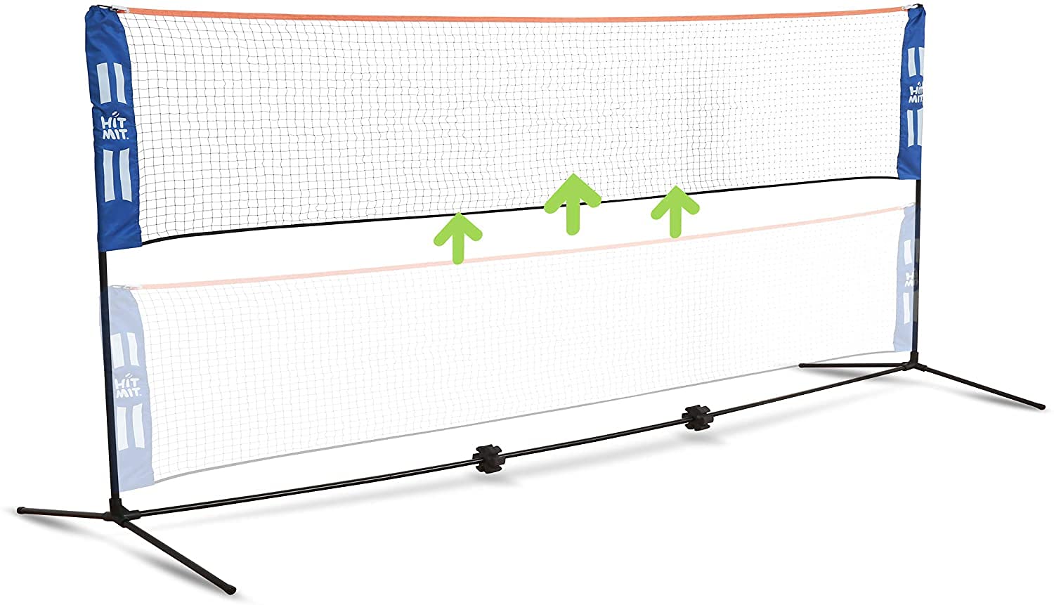 Buy HIT MIT Adjustable Height Portable Badminton Net Set Competition
