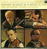 BUDAPEST QUARTET Debussy/ Ravel LP Columbia ML 5245