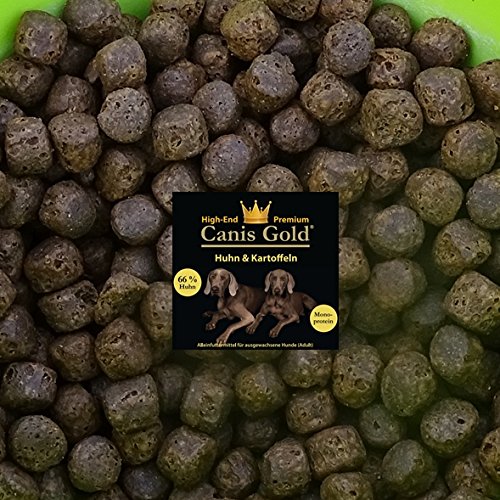 5 kg Canis Gold Adult 66% Huhn & Kartoffeln (Monoprotein) getreidefreies Trockenfutter