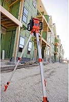 Vista 4 de Johnson Level & Tool JRT300-RDHV-K Kit de láser rotativo autonivelante rojo de doble pendiente, rango de 4,000 pies, estuche de transporte