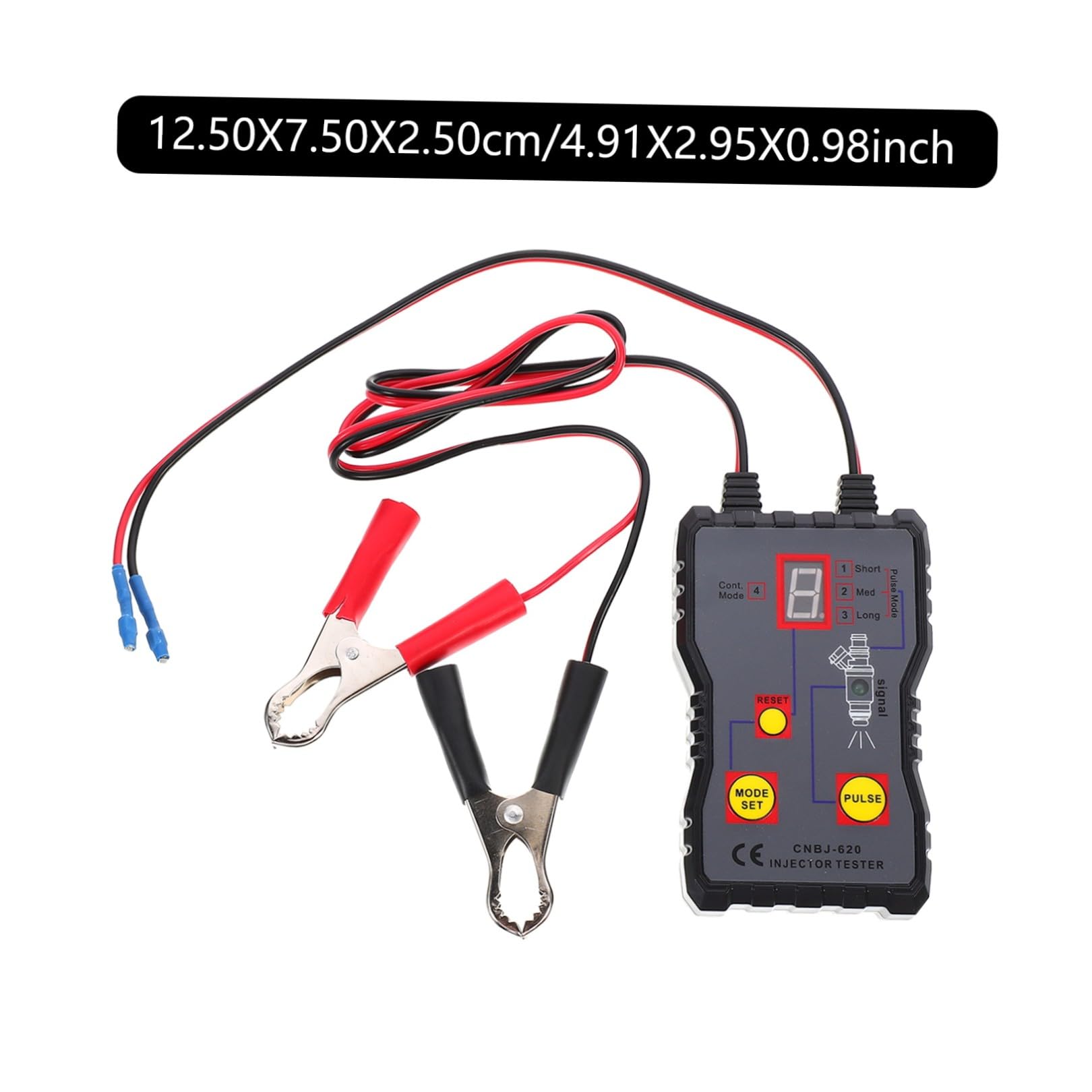 ERINGOGO Tester Iniettori Auto 12v Leggero Portatile per Diagnosi Precisa