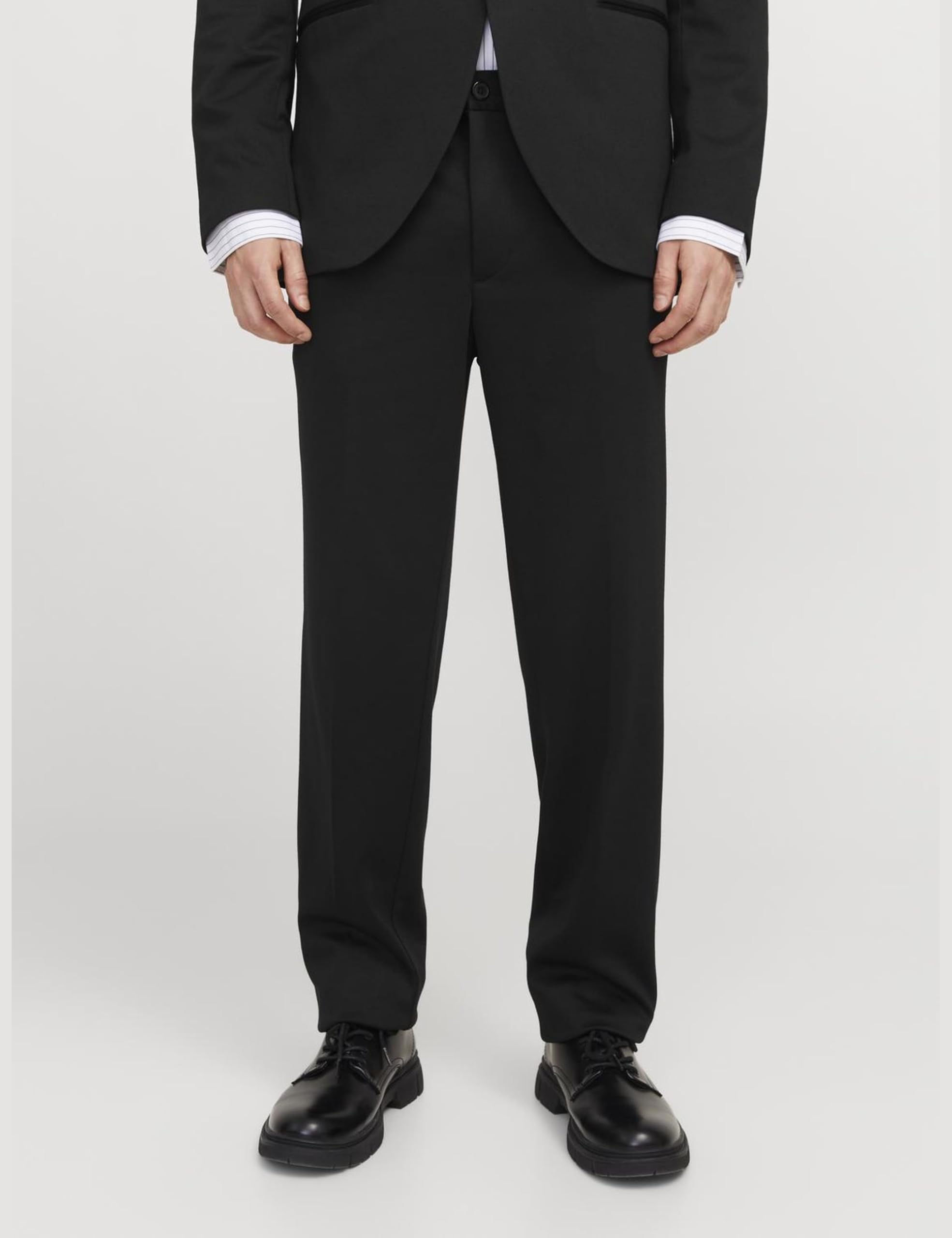 Jack & Jones Jjejaxon Pantalon en Jersey - Pantalon de Costume - Pantalon de Costume - Homme