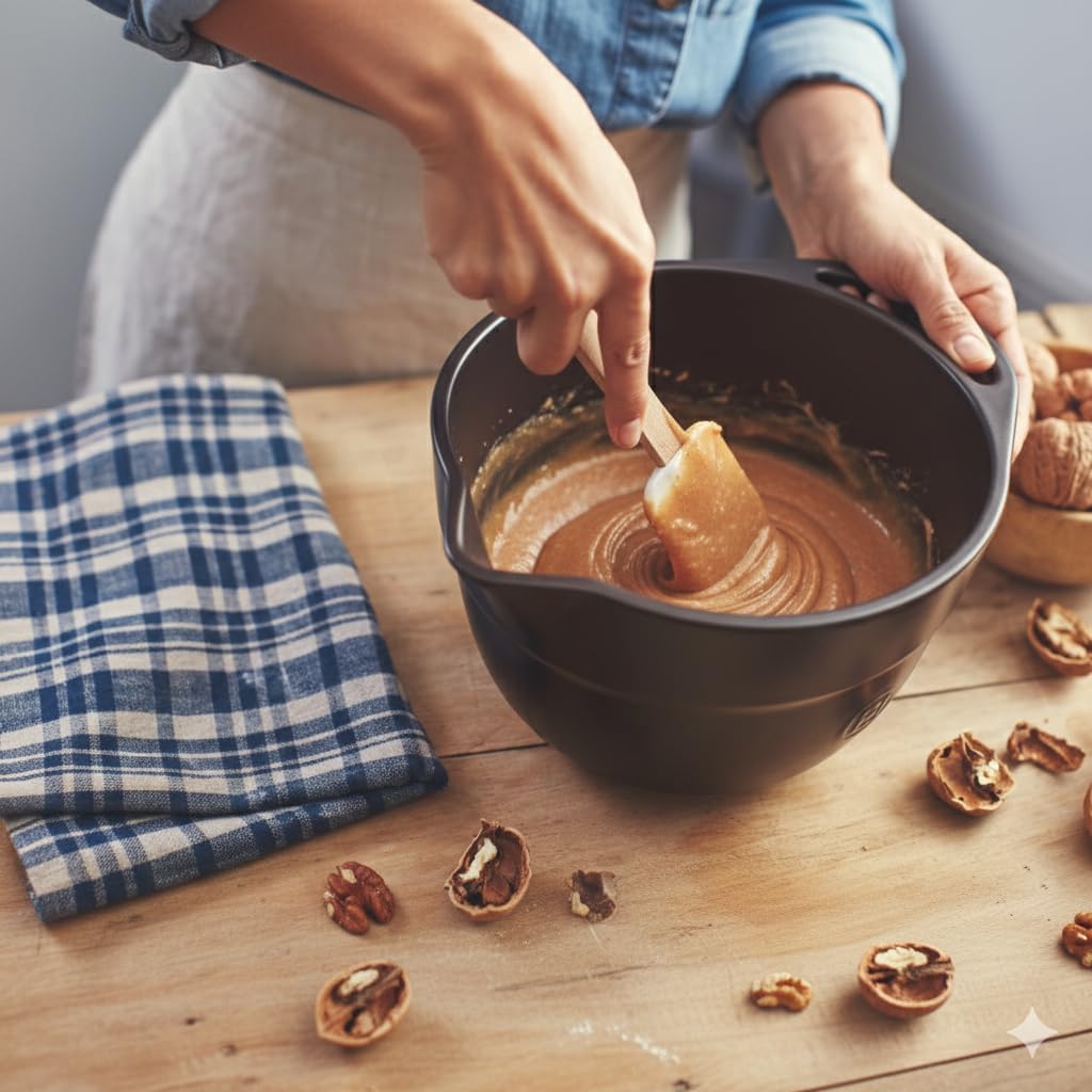 Emile Henry Made in France Mixing Bowl Small 2.6 Quart |Truffle