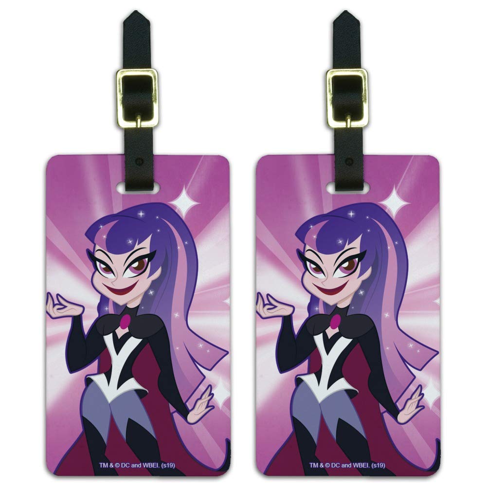 Buy DC Super Hero Girls Zatanna Luggage ID Tags Suitcase CarryOn Cards