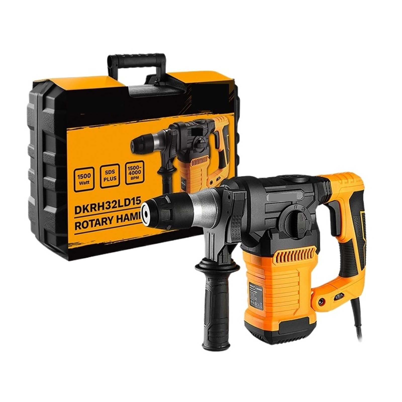 1500 W 220 V Wielofunkcyjny Młot Wiertniczy Z BMC I 6 Sztuk Akcesoriów Elektryczny Młot Wyburzeniowy Wiertarka Udarowa DużA Zdolność Wiercenia