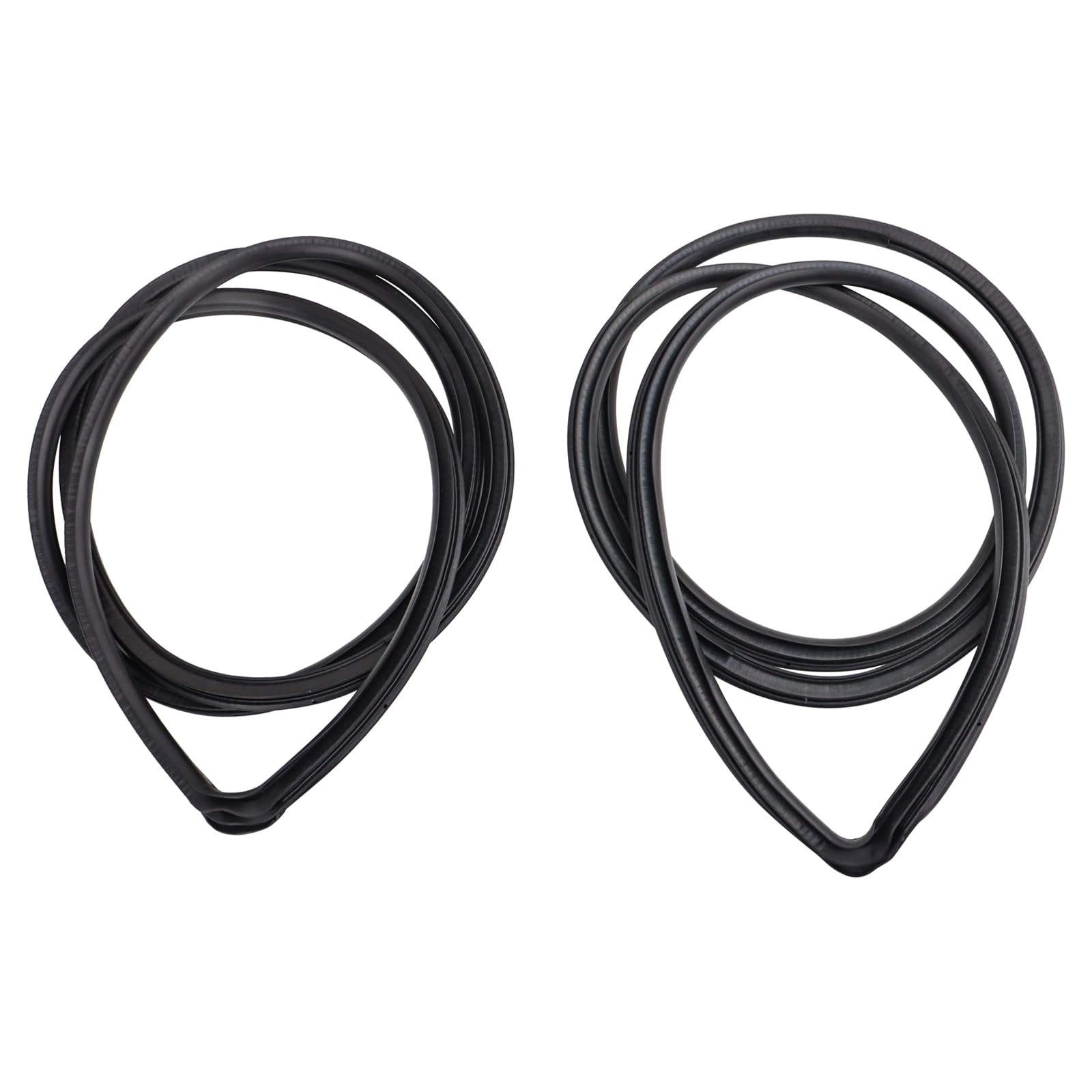 TRQ Door Weatherstrip Seal Kit Compatible with 2003-2009 Toyota 4Runner