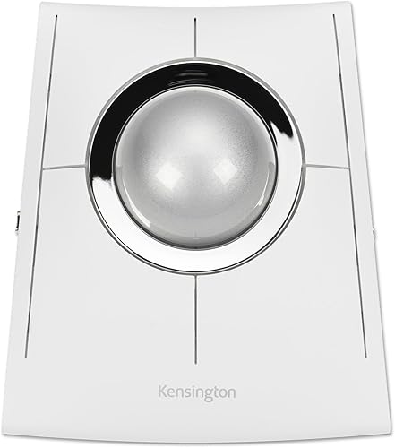 Miniatura 8 de Kensington SlimBlade™ Pro Trackball inalámbrico, batería recargable, opciones de conexión Bluetooth 2.4GHz Negro/Gris (K72085WW)