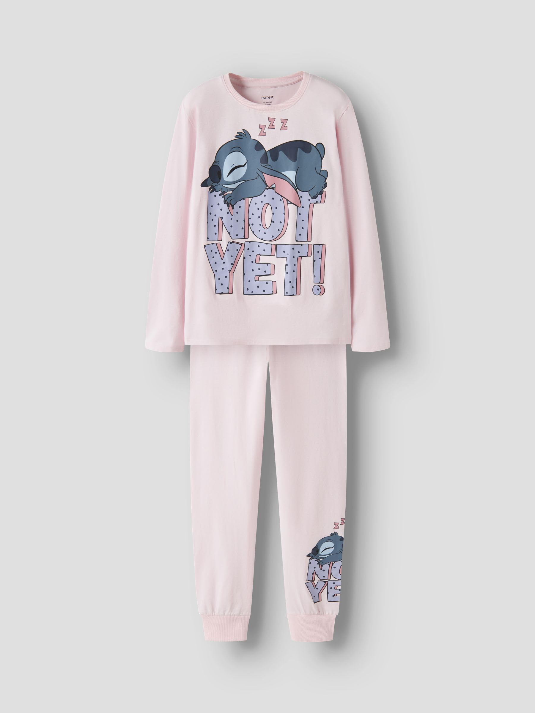 NAME IT Set da Notte per Ragazze Stitch Pajama