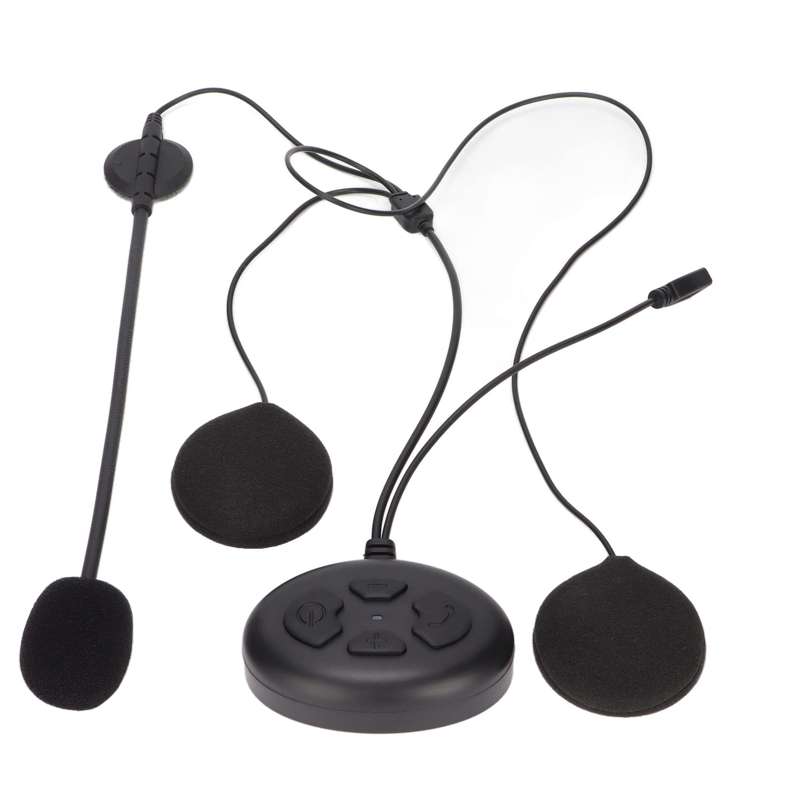 Auricolare Bluetooth per Moto DK12, Auricolare Wireless Impermeabile IP65 con Musica Stereo in Vivavoce per Dispositivi Intelligenti
