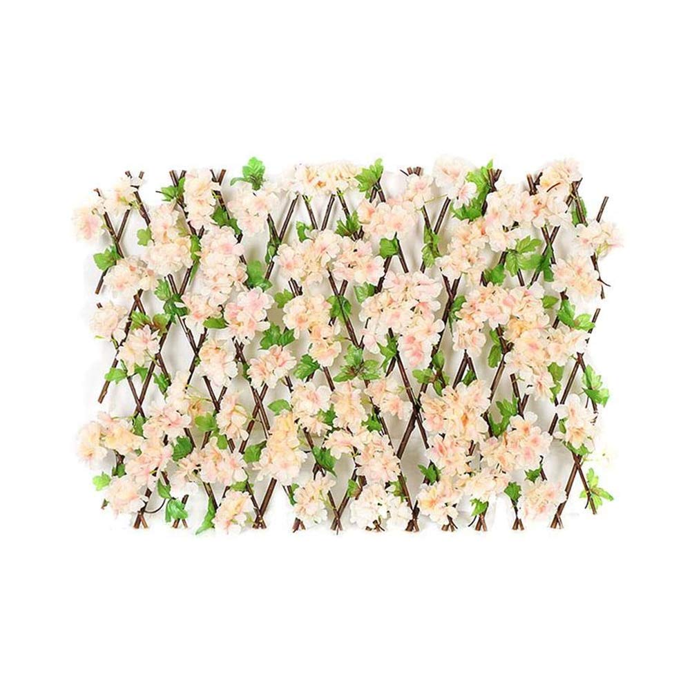 Siepe Artificiale Con Fiori - Recinzione Privacy Espandibile Per Giardino, Balcone O Parete - Foto 5