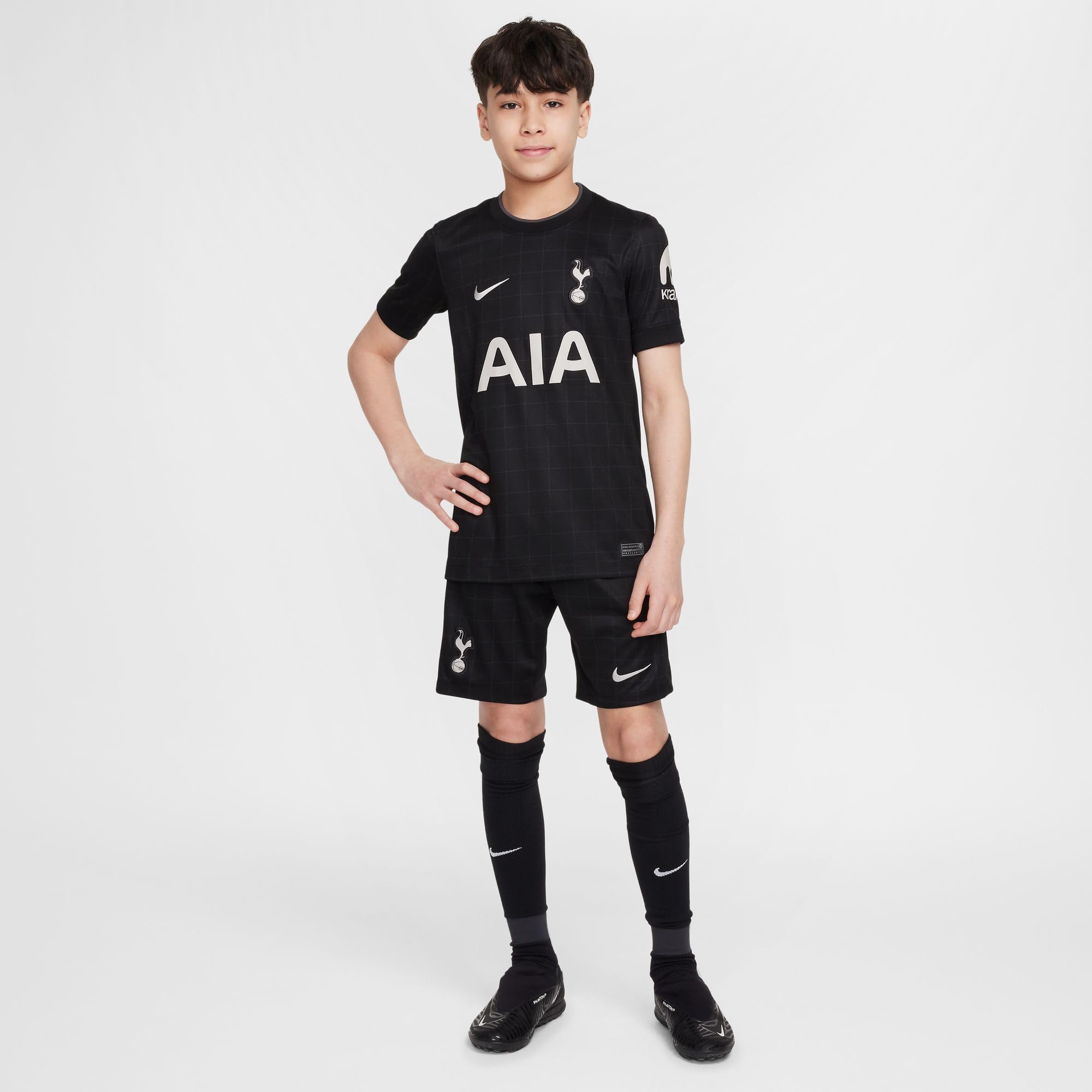 Tottenham Hotspur 2025/26 Stadium Away replika piłki nożnej z technologią Nike Dri-Fit dla starszych dzieci, HJ5296