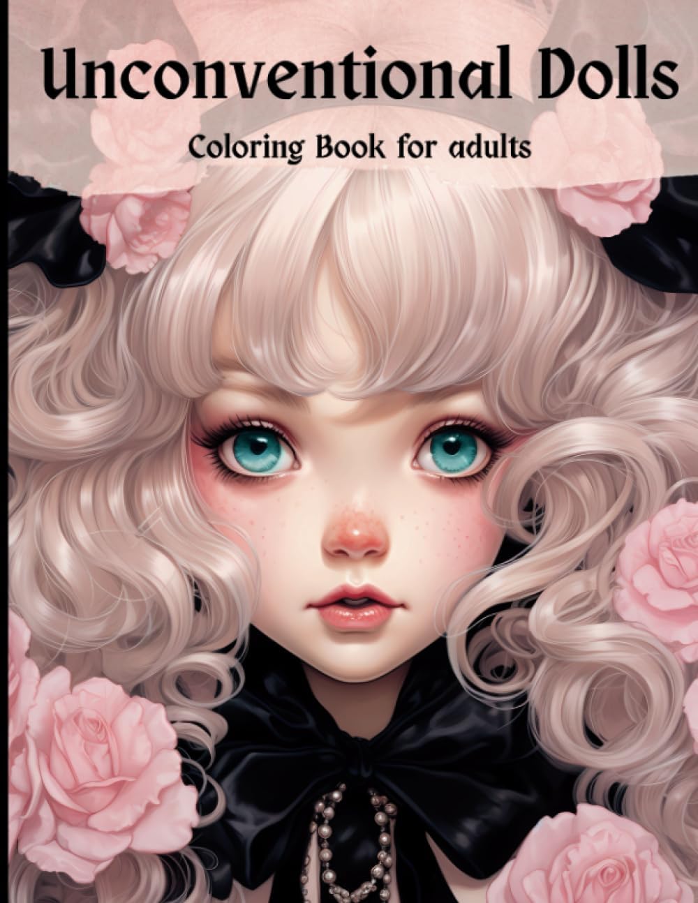 Unconventional Dolls: Coloring book for adults