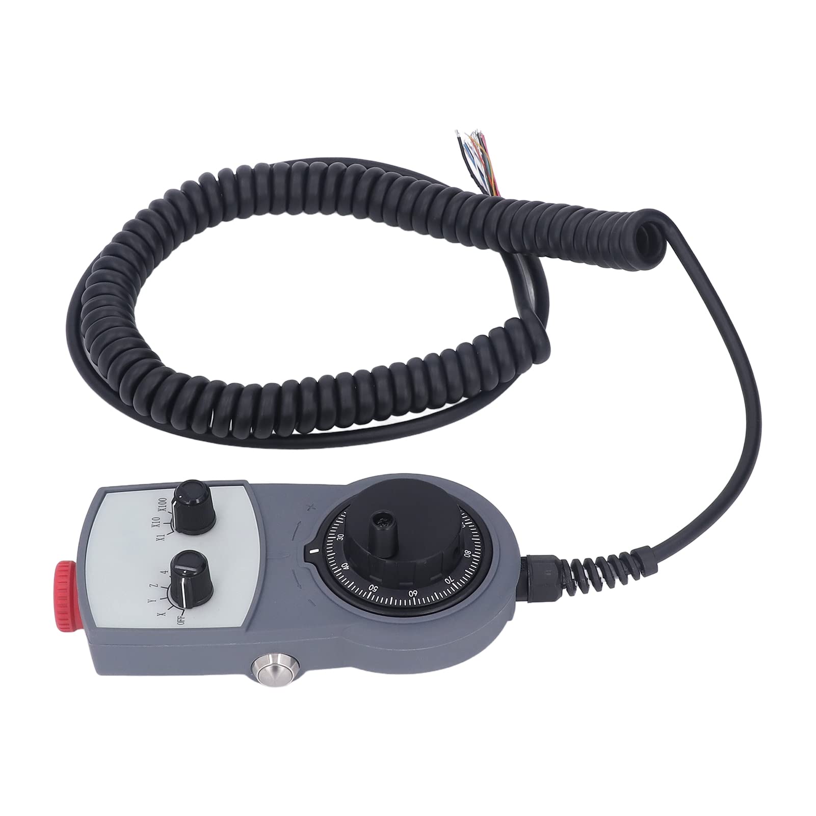 Electronic Handwheel, Scratchresistant Wire Harness, Direct Connection, Good Ductility, ABS, Electronic Handwheel Control, Comfortable, with PLC Emergency Stop