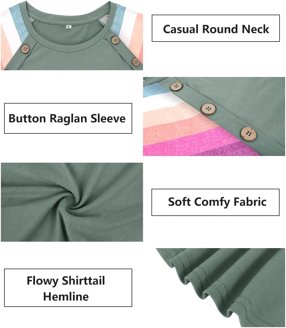 TIYOMI Plus Size Tops for Women Round Neck Square Neck T Shirts Summer Casual Short Sleeve Tunic Blouses XL-5XL - Image 5