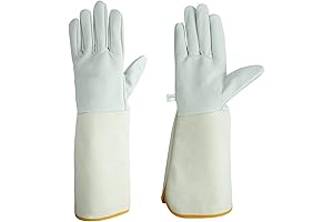 Luwint Leather Gloves Long: Enhancing Gardening with Protection and Comfort