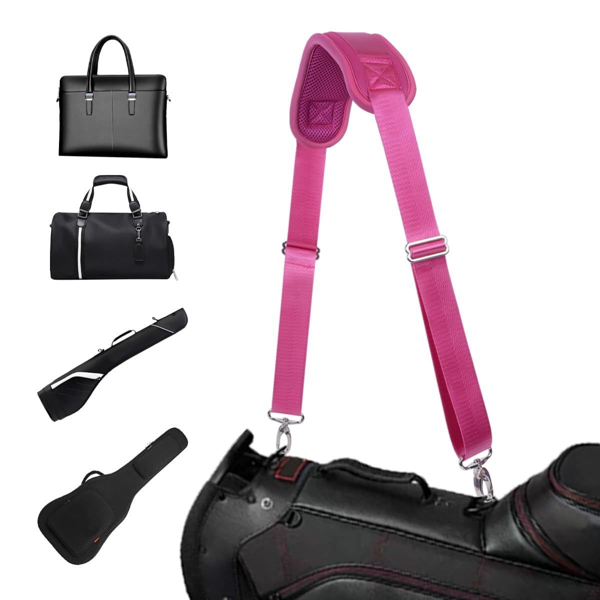 Universal 58"/67" Shoulder Strap for Bag Fixed Padded