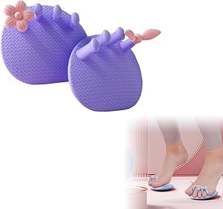 BLOWEST Arch Trainer Foot Massagers, Foot Arch Strengthener for Calf Muscle Stretching, Thin Calves Legs, Glute Toning Improved The Feet Bunion Toe Trainin (Purple)