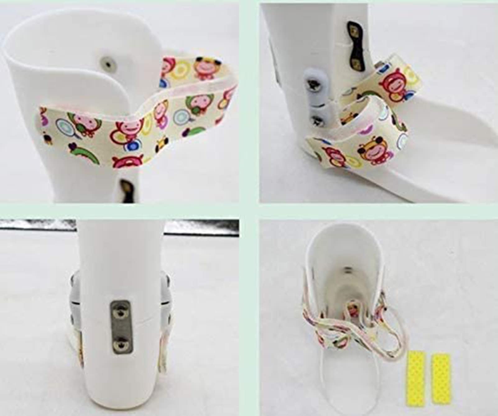 Soporte para caída de pie, ortesis para pie caído AFO para niños, Soporte de fijación de Fractura de esguince de Tobillo, Soporte de férula Nocturna para tobill