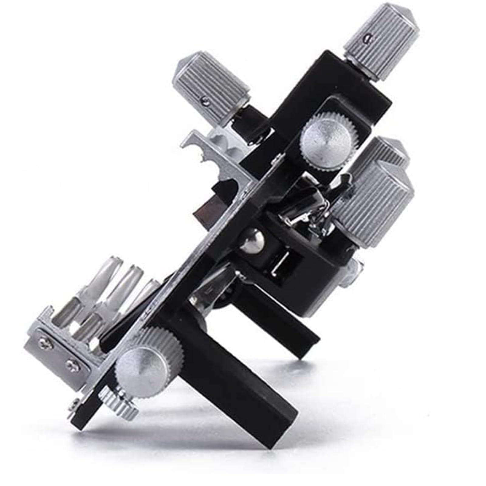 Montura óptica Profesional Ajustable, Montura para Gafas de Examen Visual, con perillas de Ajuste para la Distancia interpupilar, la inclinación de la patilla y la Altura de la plaqueta Nasal