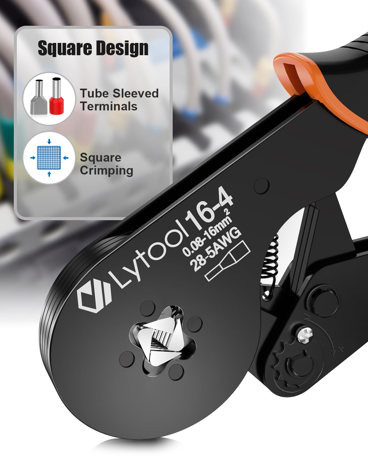 Lytool 0.08-16mm² Ferrule Crimping Tool - Image 3
