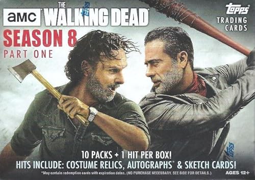 2018 Topps AMC The Walking Dead Season 8 EXCLUSIVE HUGE