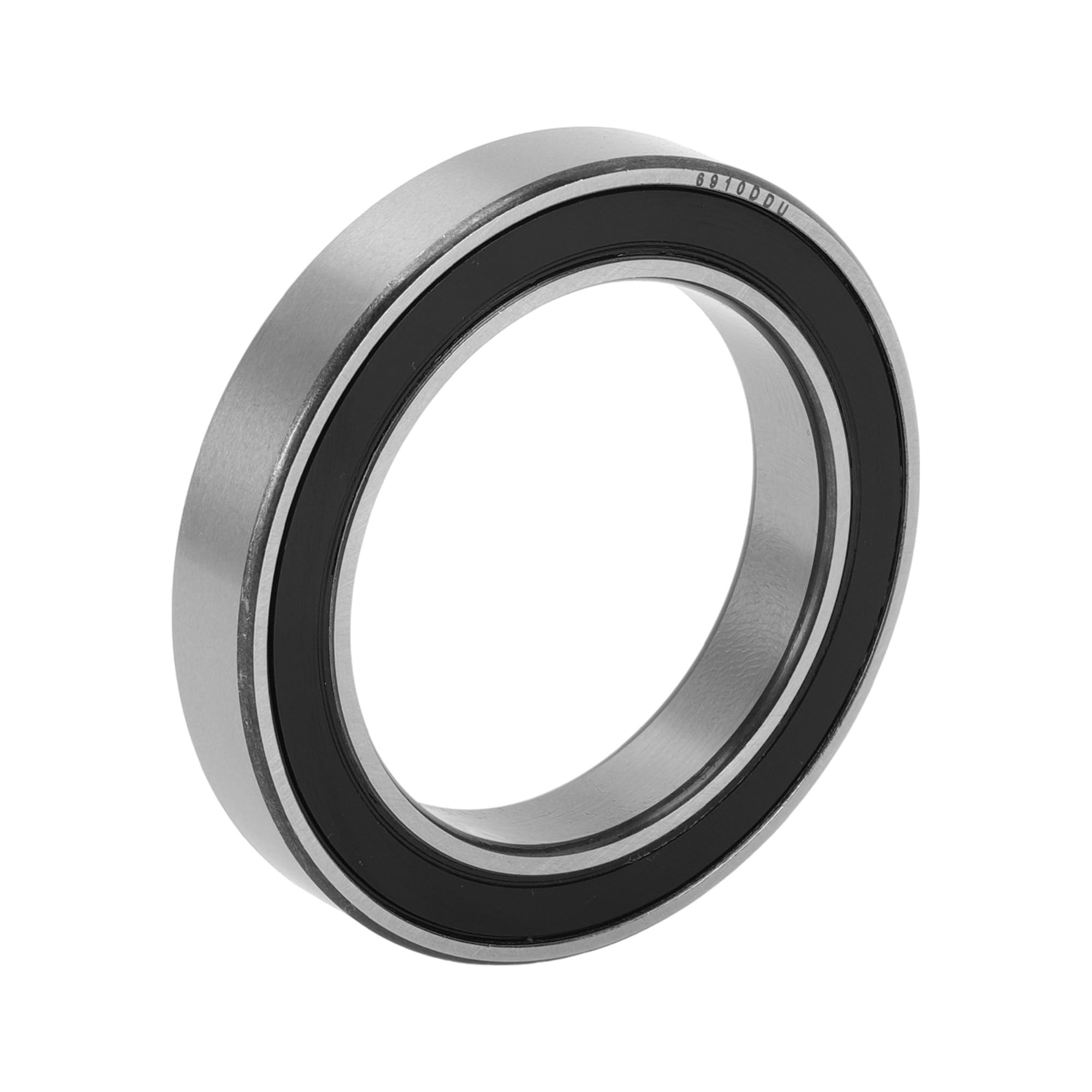 ACROPIX 6910DDU Deep Groove Ball Bearings P6 50x72x12mm Lubricated Bearings Double Rubber Seal Black Silver Tone Scooter Skateboard Wheel