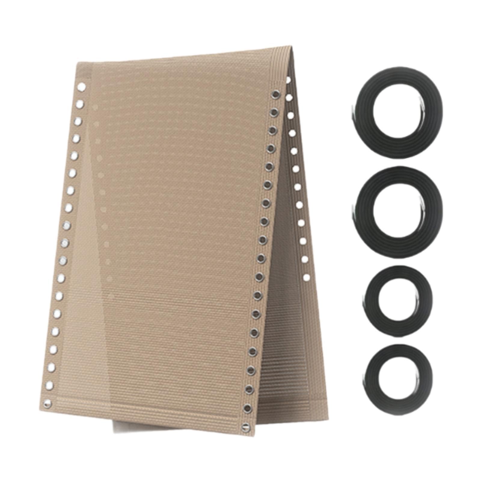 Harilla Chair Replacement,Repair Cloth,Heat Resistant,Breathable Mesh Repair Kit for Chairs Outdoor recliner, Khaki
