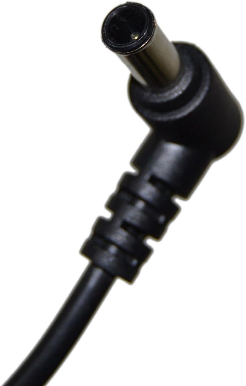 Close-up of the barrel connector of the HQRP AC Adapter