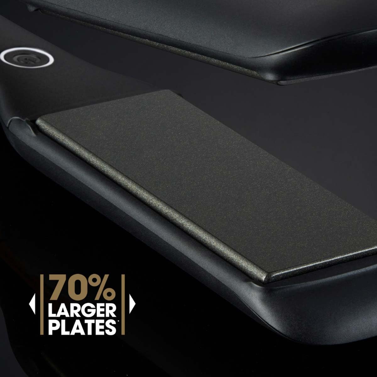 GHD Max Styler - Plancha de Pelo con Placas Anchas - Cerámica - 8.9 cm x 4.2 cm - Ideal para Cabello Largo, Grueso y Rizado