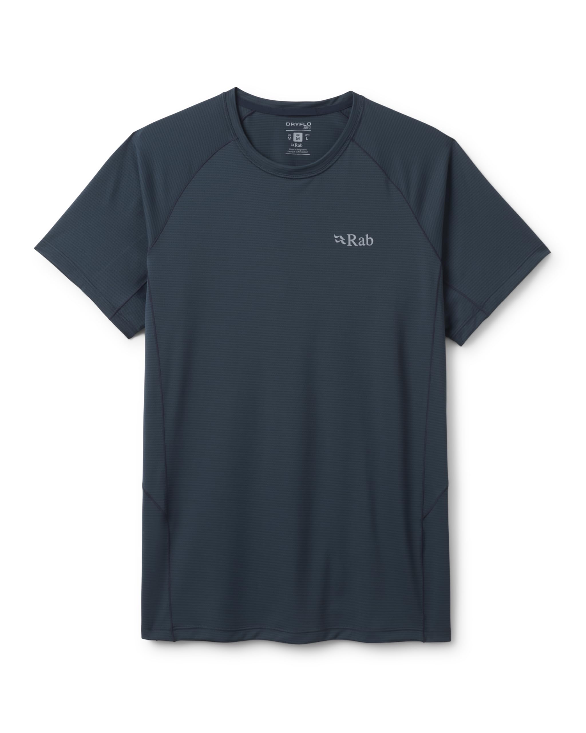Men's Grey Rab - Sonic Short-Sleeve T-Shirt - Beluga - Large