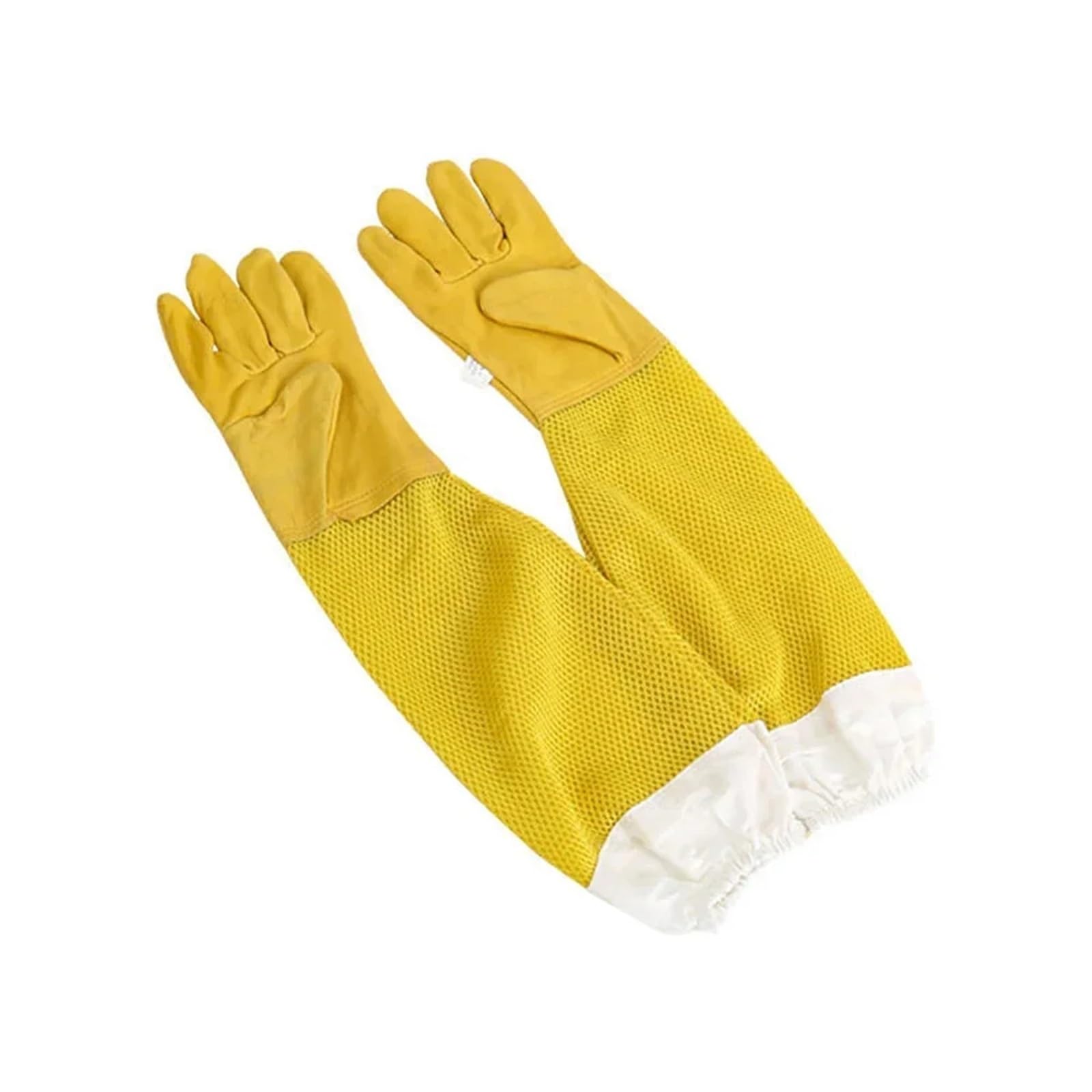 Dcdcd Xxl 2Pcs Sheepskin Windproof Gloves, Professional Protective Covers For Beekeepers, Ventilated Gloves, And Beehive Tools(Xxl)