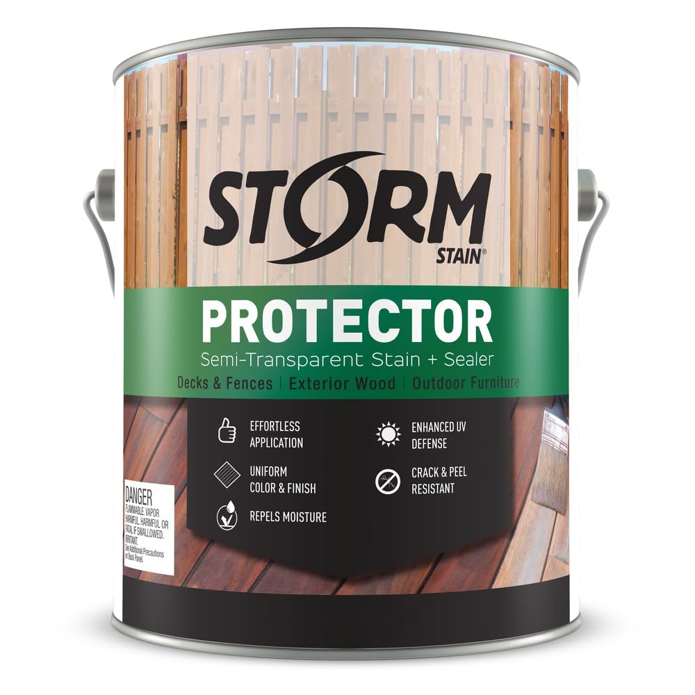 Storm System Protector Cedartone 1 Gallon Stain and Sealer