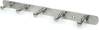 Vista 6 de Dale Five Pole Hooks - Gancho para toallas y llaves con 5 ganchos (níquel satinado)