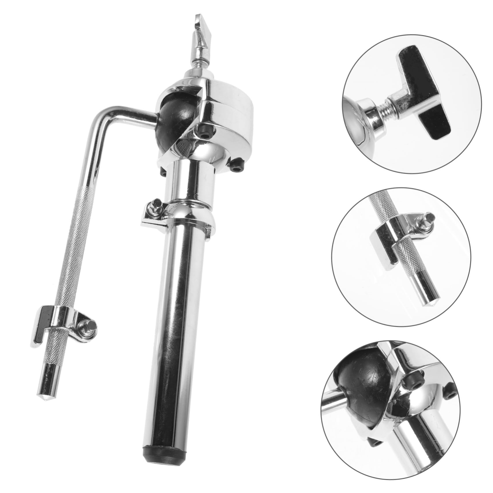 UPKOCH Supporto Per Tom Drum in Lega Di Zinco Leggero e Resistente, Staffa Singola Per Strumento a Percussione, Accessori Hardware Per Batteria Per Musicisti Principianti