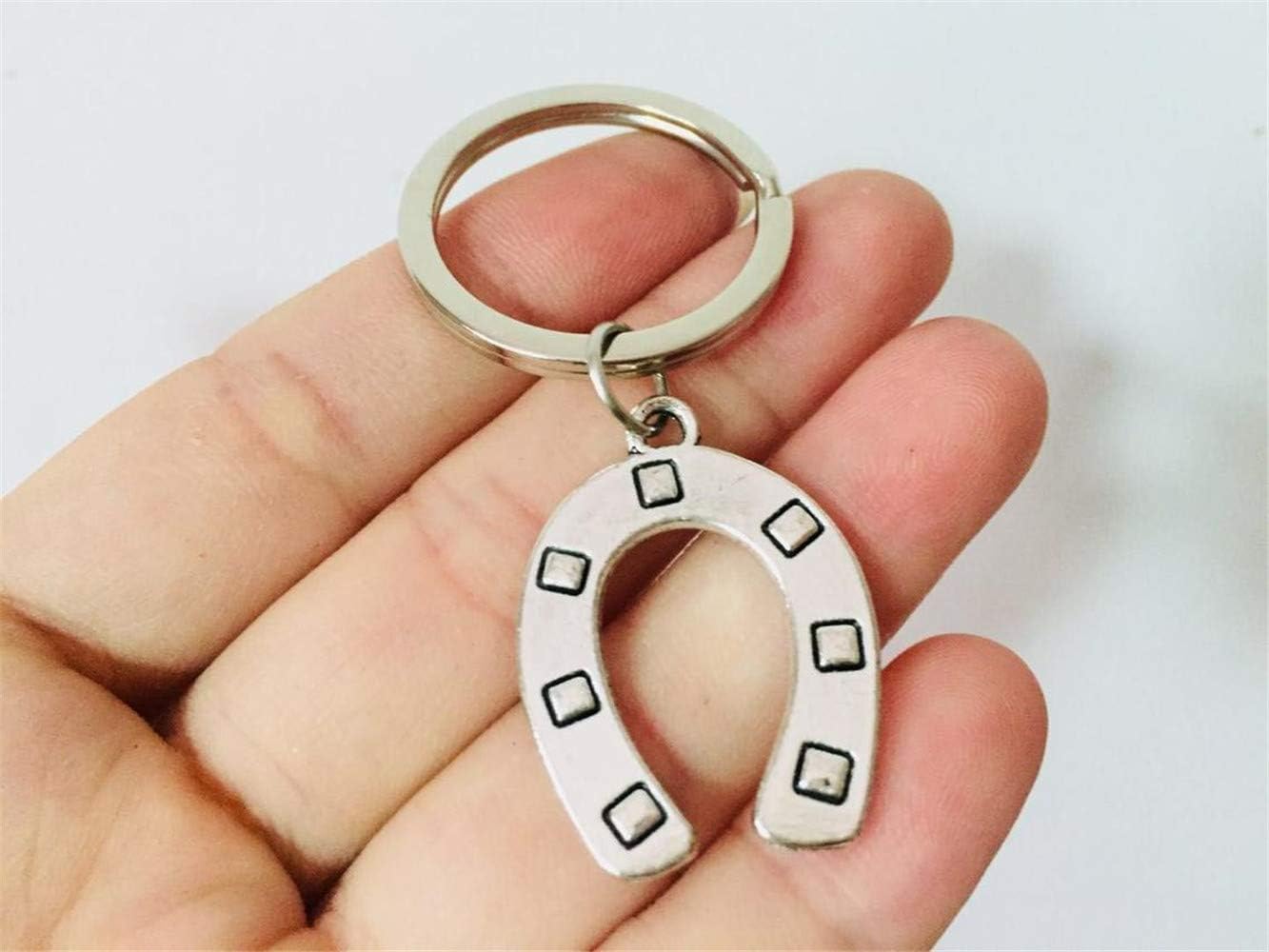 Horse Shoe Keychain, Good Luck Keyring, Horseshoe Keychain,Horse Shoe ...