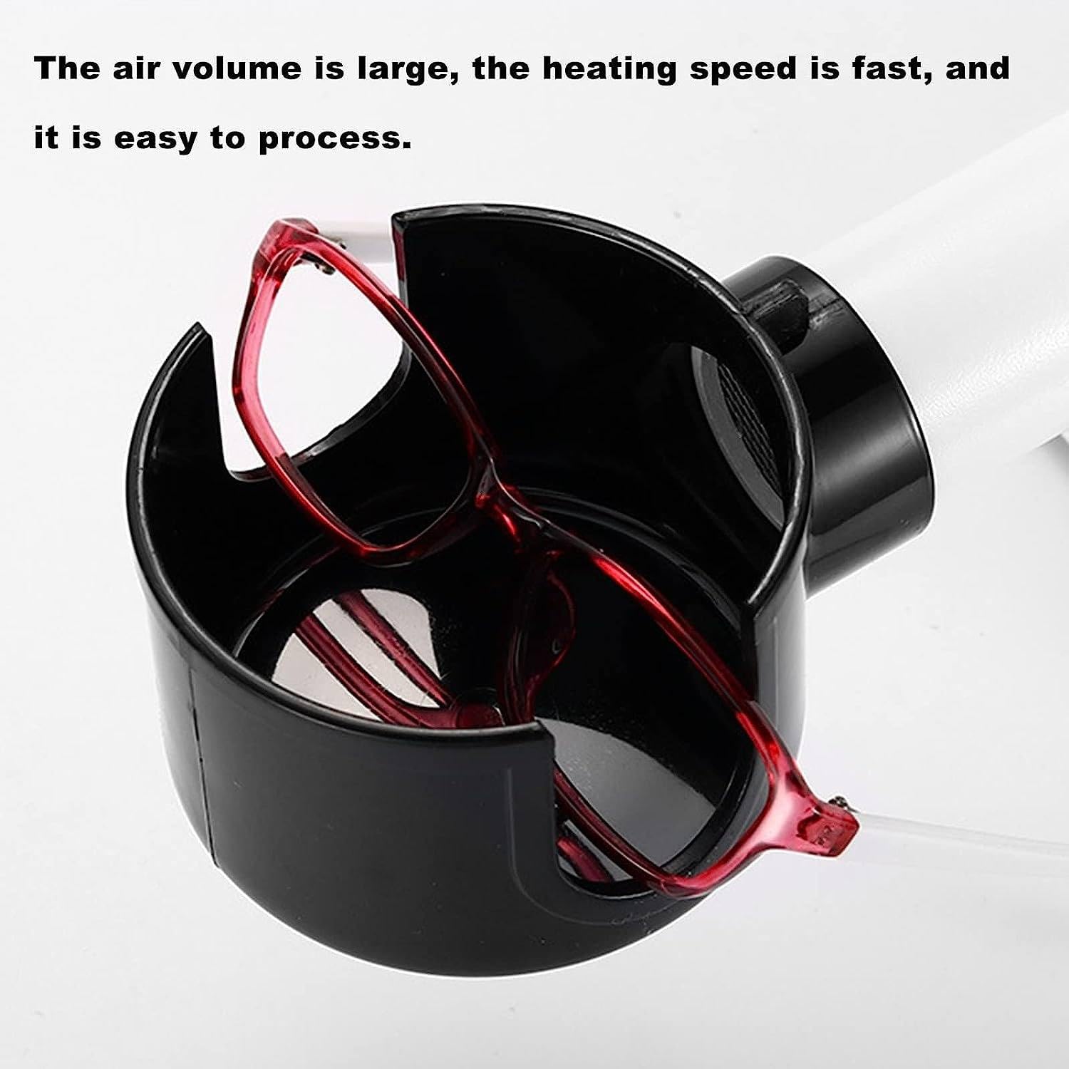 Calentador de monturas de Gafas Calentador de Aire Caliente para Gafas,Calentador de monturas de Gafas,Calentador de monturas de Gafas ópticas Calentador de monturas de Gafas,para Soporte de Gafas n