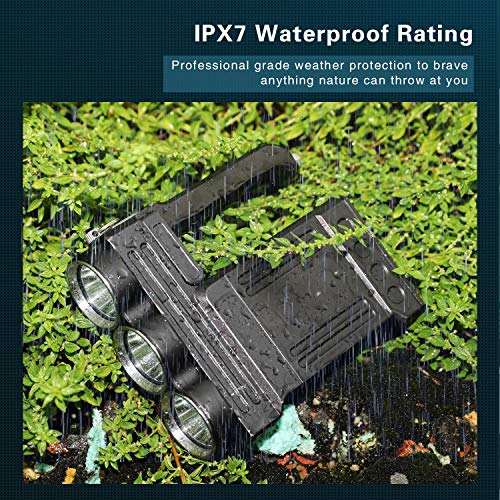 Klarus Cl2 10400Mah Super Large Capacity Camping Lights, Freefolding Rechargeable Led Camping Lantern And Klarus 10000 Lumens Ultra-Bright Rechargeable Portable Spotlight, 6×3400Mah Battery Pack #TOP7