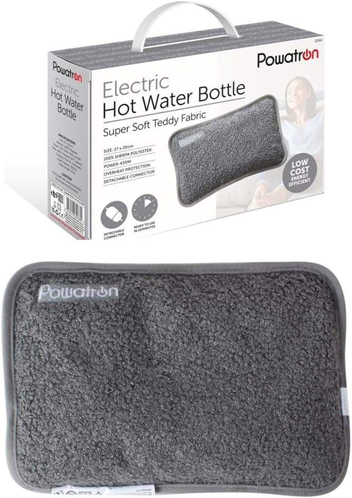 ADEPTNA Comfy Rechargeable Electric Hot Water Bottle Bed Hand Warmer