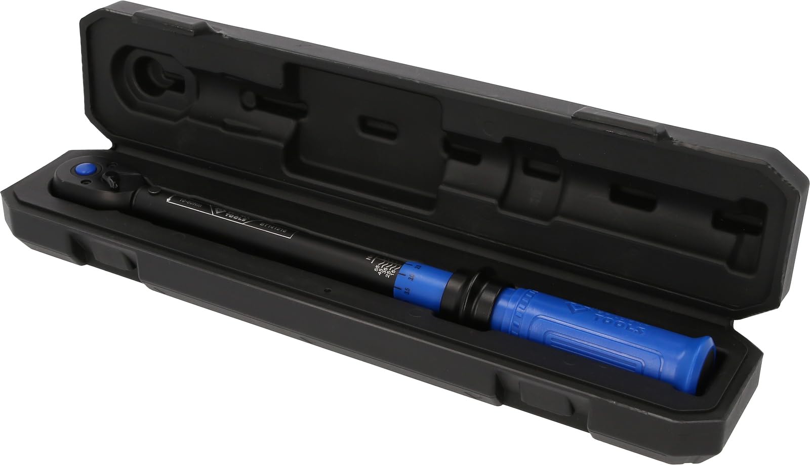 BRILLIANT TOOLS BT141918 3/8 Inch Reversible Ratchet Torque Wrench 10-60 Nm [Powered by KS Tools]