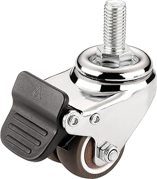 Rotelle Per Mobili ZMDMAH - 4 Pezzi, Sfere Piatte 15 Mm, Portata 10 Kg L'una - Foto 3