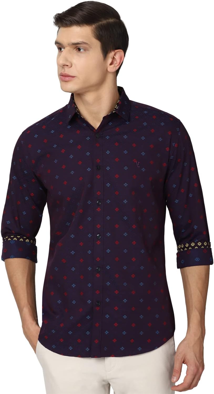 Van HeusenPurple Shirt