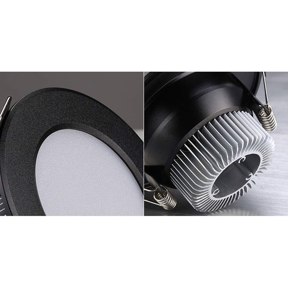 3W Lampa sufitowa Wpuszczane oprawy LED Sufit Nie można ściemniać Reflektor Hermetyczny 240 lm Do łazienki Kuchnia Okrągły kąt świecenia 120° Do salonu Sypialnia Kuchnia [Klasa energetyczna A+]