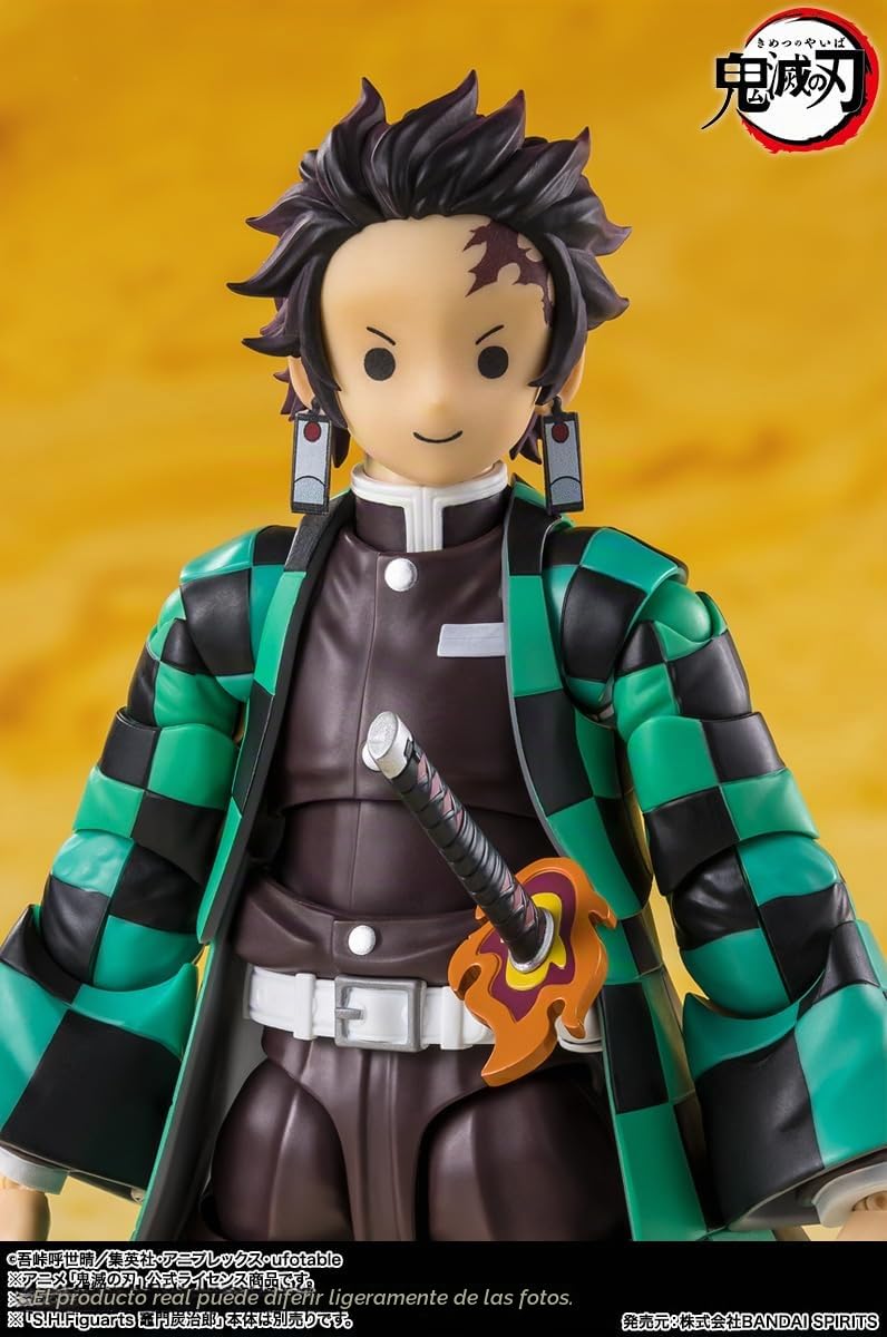 Zenitsu agatsuma Figura 14 cm Demon Slayer kimetsu no Yaiba SH figuarts