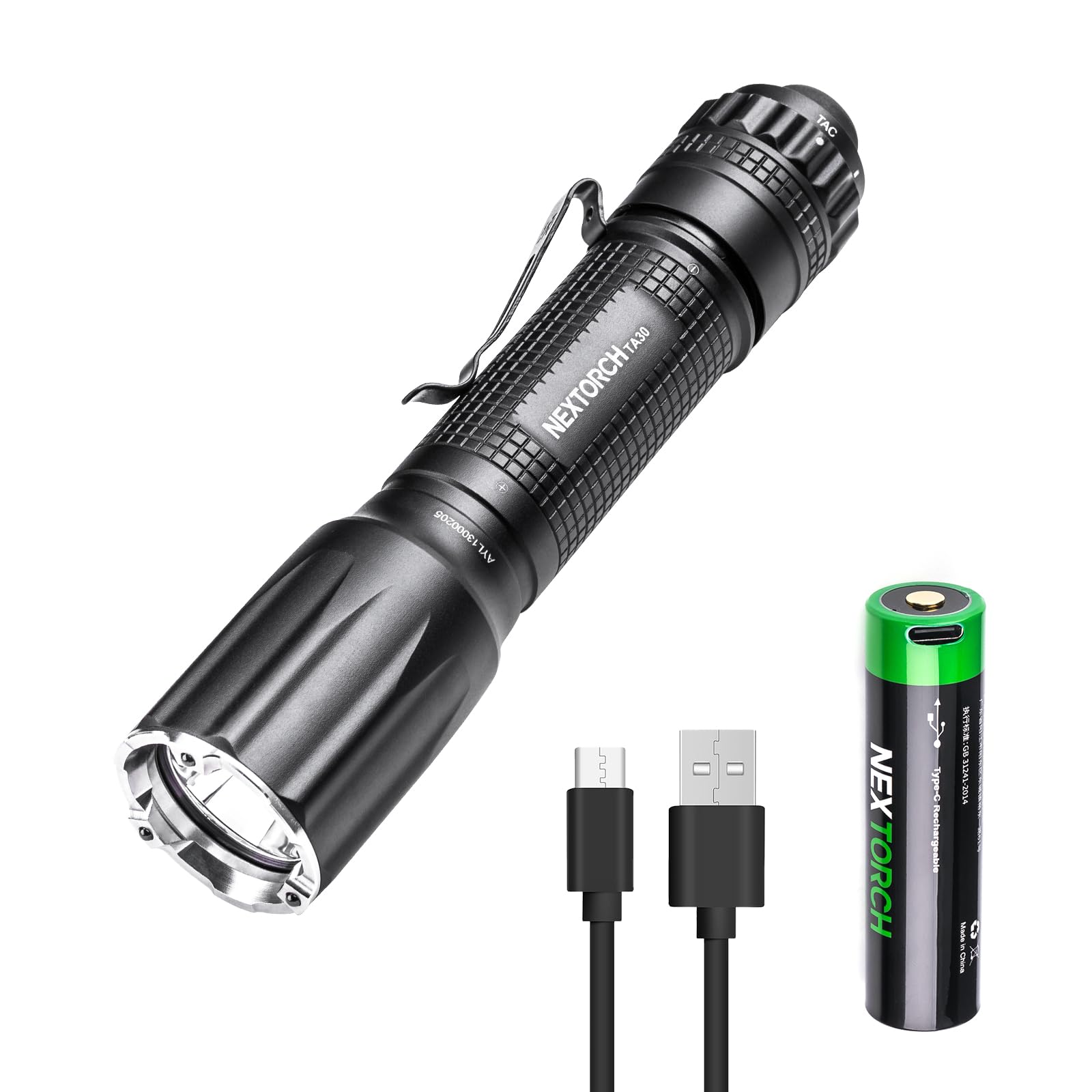 Amazon.co.jp: NEXTORCH TA30 LED 懐中電灯 高輝度 1300ルーメン  