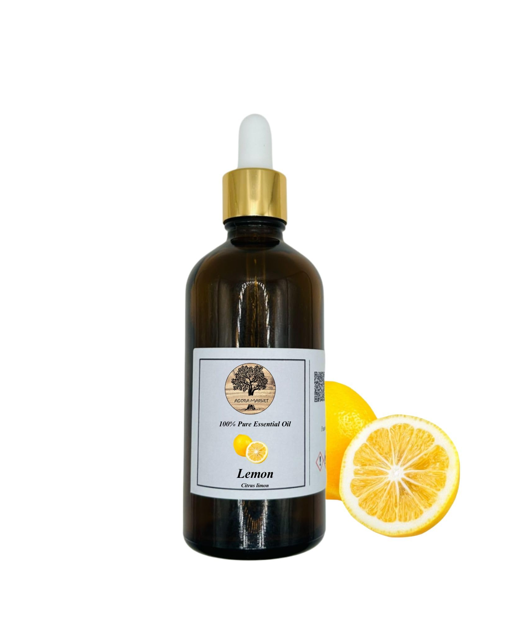 100% Puro Aceite Esencial de Limón 10ml - 1000ml | Citrus Limon (500 ml)
