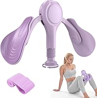 Vista 11 de Dispositivos de ejercicio para suelo pélvico, ejercitador muscular Kegel, 15-70 libras, ajustable para mujeres/hombres, ejercitador interno